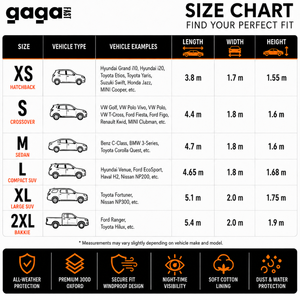 GagaFast Black Shield Pro Premium Car Cover South Africa – Soft Cotton Lining for Ceramic Coated & Wrapped Vehicles