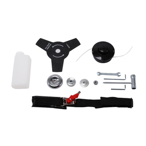 YARD FORCE 52cc Petrol Brush Cutter Grass Trimmer 2-in-1 Easy Start
