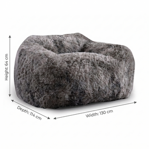 GagaFast Modern Luxury Compressed Memory Foam Single Sofa Couch in a Box