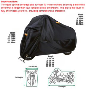 GagaFast Motorbike Cover – Waterproof and UV-Proof Outer Fabric Protection Detail