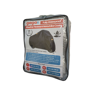 GagaFast Motorbike Cover Size Chart – XS S M L XL 2XL Fits All Motorcycle Types South Africa