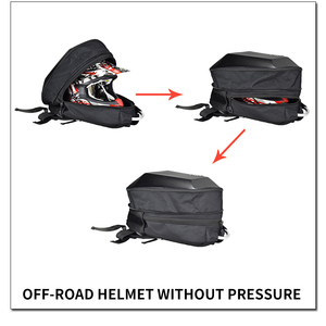 GagaFast – Motorcycle Helmet Laptop Hard Shell Expandable Waterproof Backpack