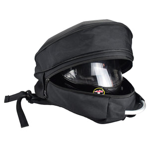 GagaFast – Motorcycle Helmet Laptop Hard Shell Expandable Waterproof Backpack