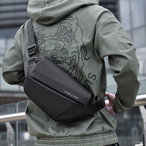 Tactical Cross-Body Shoulder Chest Bag For Men With Magnetic Buckle