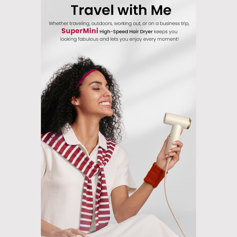 COSHARE SuperMini high-speed hair dryer – view 2