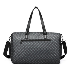 GagaFast Classic Monogram Travel Sports Duffel Bag with Shoe Compartment