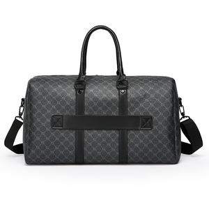 GagaFast Classic Monogram Travel Gym Sports Duffel Bag with Luggage Strap