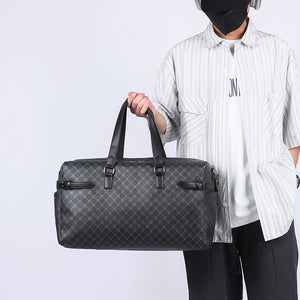 GagaFast Monogram Business Travel Gym Duffel Bag with Shoe Compartment