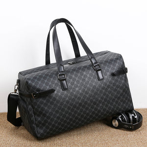 GagaFast Monogram Business Travel Gym Duffel Bag with Shoe Compartment