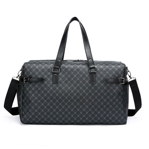 GagaFast Monogram Business Travel Gym Duffel Bag with Shoe Compartment