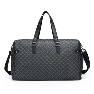 GagaFast Monogram Business Travel Gym Duffel Bag with Shoe Compartment