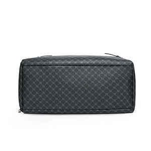 GagaFast Monogram Business Travel Gym Duffel Bag with Shoe Compartment