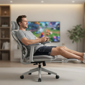 GagaFast Ergonomic Office Gaming Chair Adjustable Recliner with Footrest