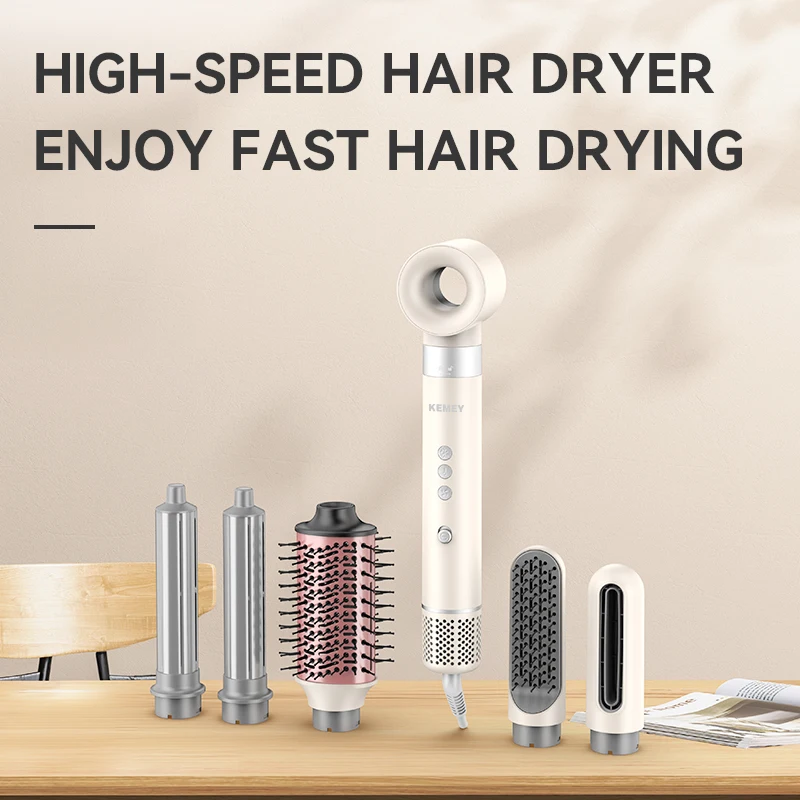 Kemey 6-in-1 high-speed ionic dryer kit – view 2