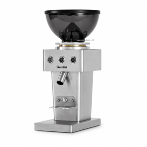 Gemilai Electric Coffee Grinder 64mm Flat Burr Espresso Single Dose Steel