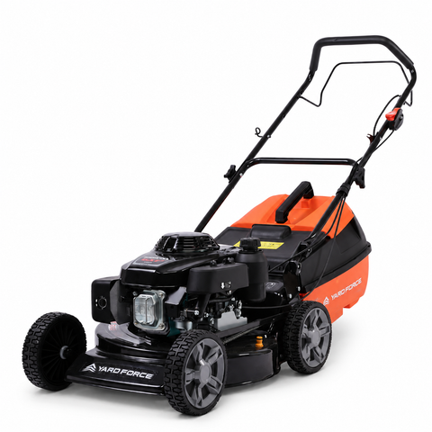 YARD FORCE 163cc Petrol Lawnmower Honda GXV160 Mulch & Catch Self-Propelled
