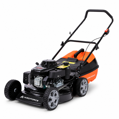 YARD FORCE 163cc Petrol Lawnmower Honda GXV160 Mulch & Catch 48cm Cut