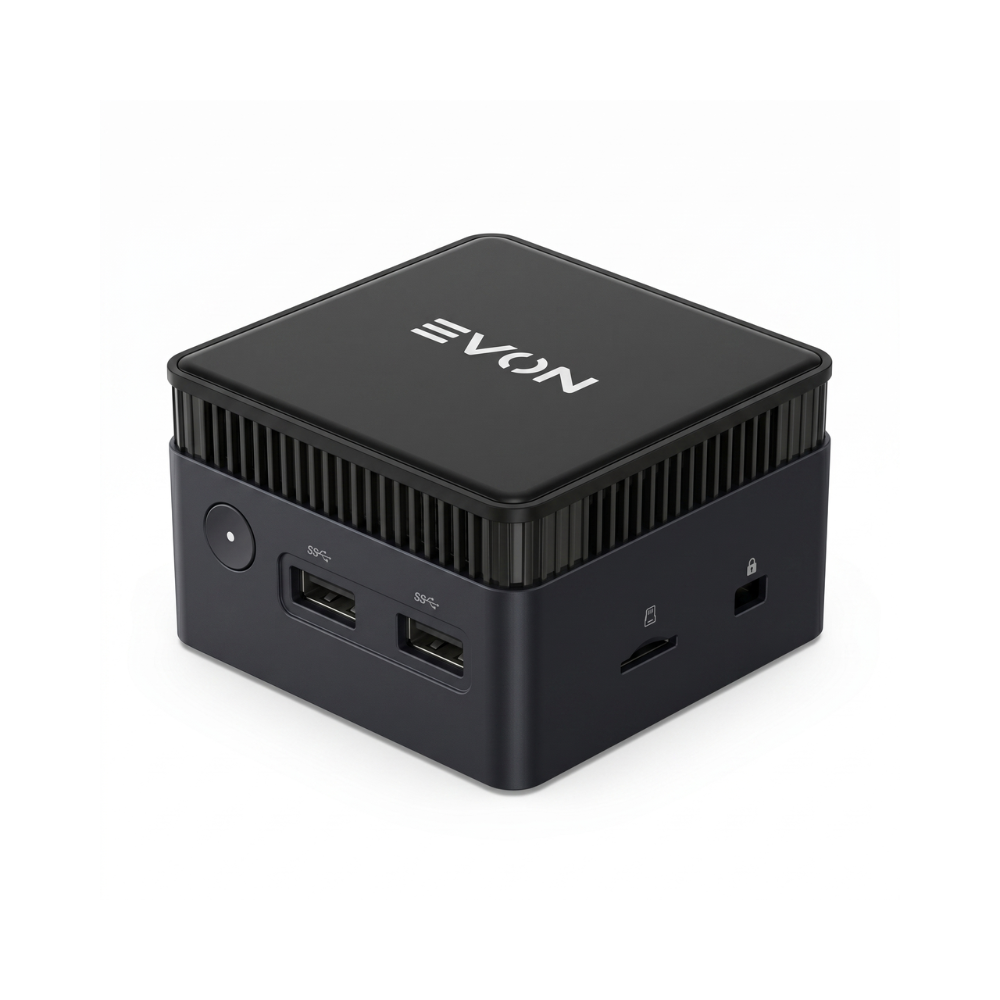 EVON M6S Mini PC Intel N100 12GB 512GB NVMe SSD Dual 4K Windows 11 OpenClaw