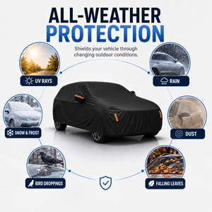 GagaFast Black Shield Pro Premium Car Cover South Africa – Soft Cotton Lining for Ceramic Coated & Wrapped Vehicles