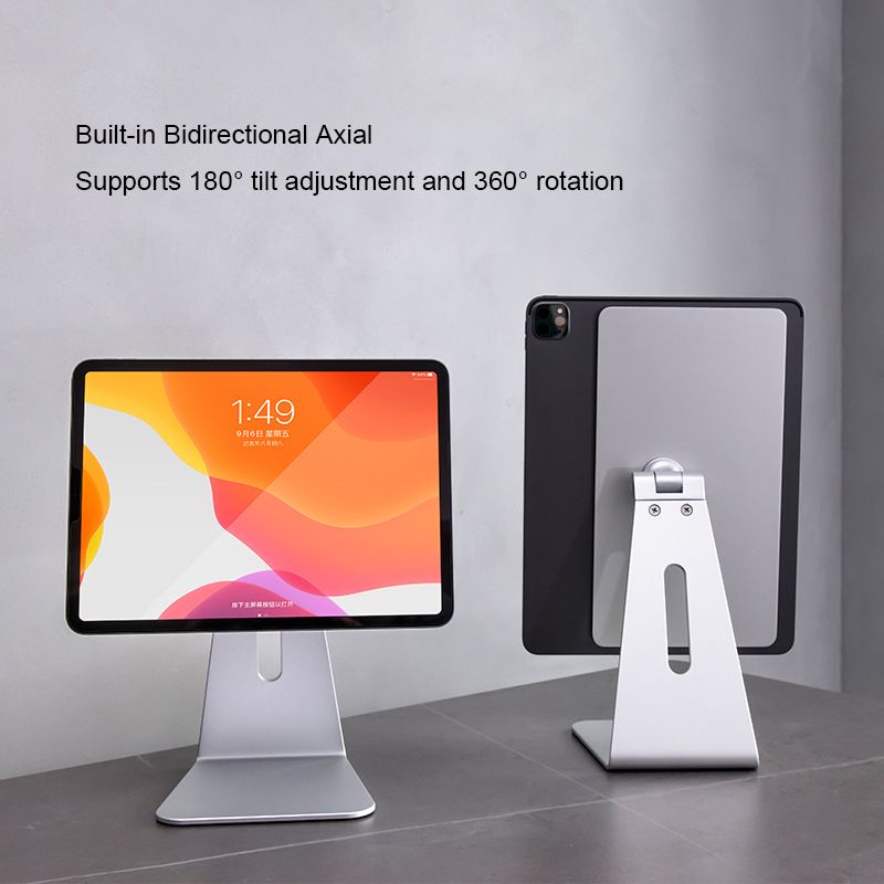 GagaFast Portable Rotatable Aluminium Alloy Magnet Stand for iPad – iPad Pro 12.9 Inch