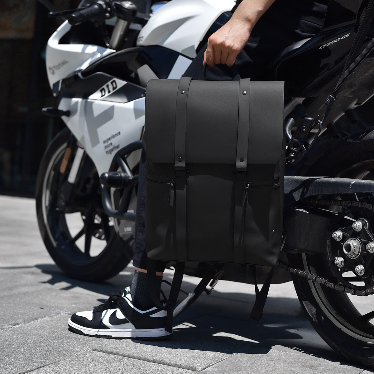 Unisex Modern Minimalist Commuter and Travel Laptop Backpack