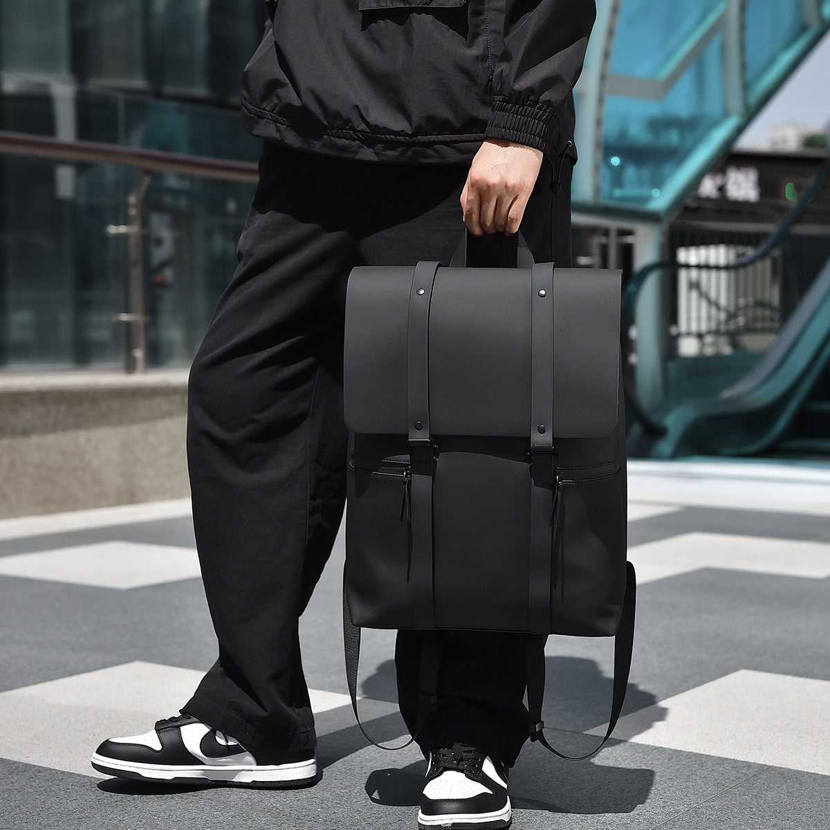 Unisex Modern Minimalist Commuter and Travel Laptop Backpack