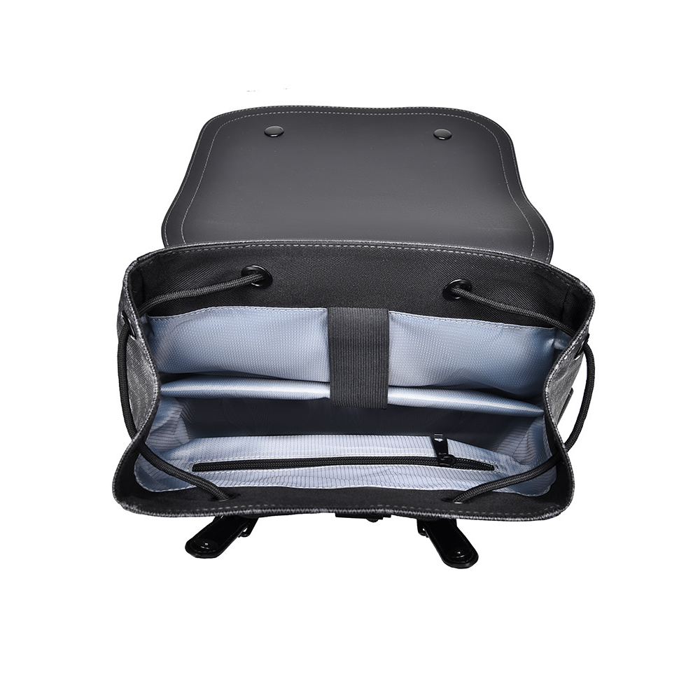 Men’s Classic Monogram Laptop Backpack With Magnetic Buckle