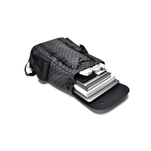 Men’s Classic Monogram Laptop Backpack With Magnetic Buckle