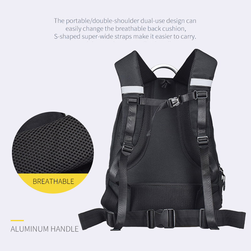 GagaFast – Motorcycle Helmet Laptop Hard Shell Expandable Waterproof Backpack