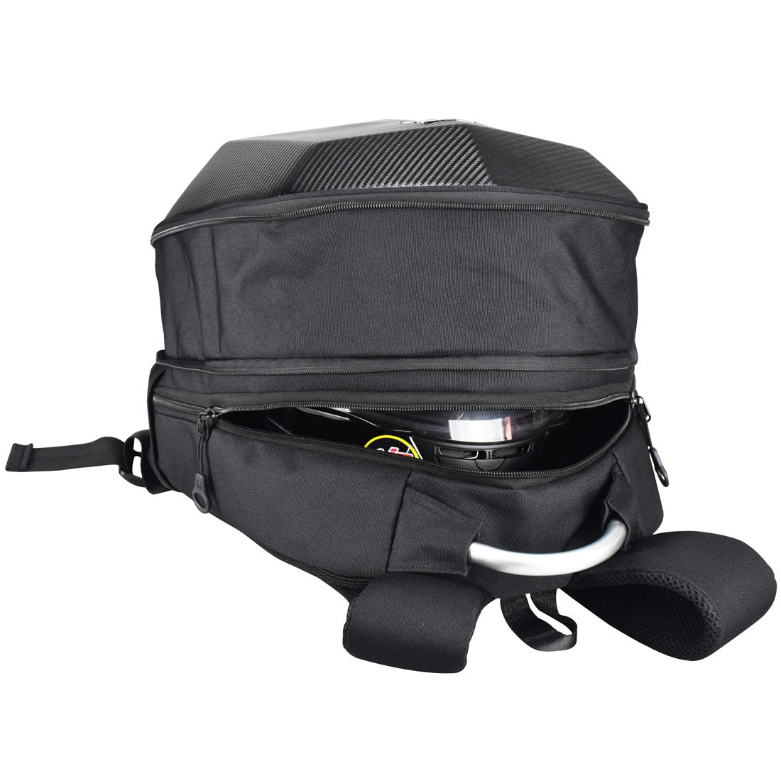 GagaFast – Motorcycle Helmet Laptop Hard Shell Expandable Waterproof Backpack