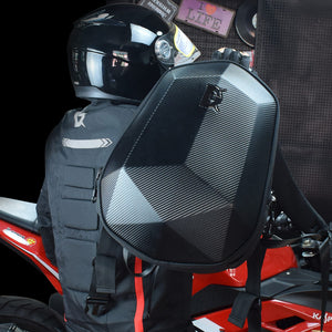 GagaFast – Motorcycle Helmet Laptop Hard Shell Expandable Waterproof Backpack