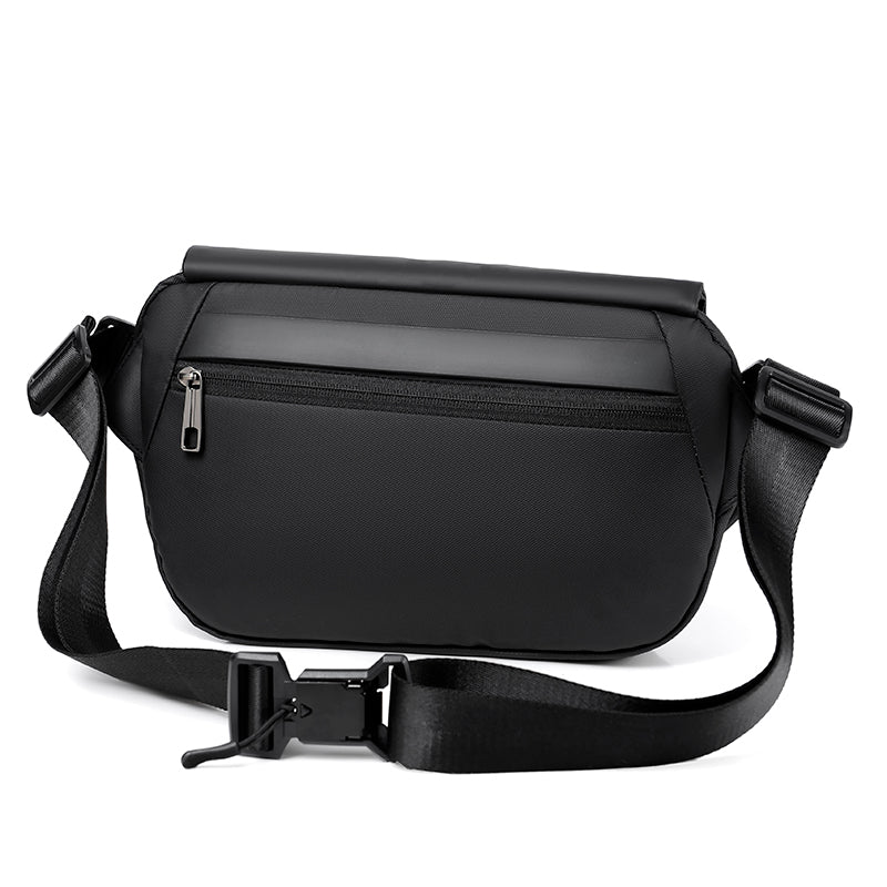 Tactical Cross-Body Shoulder Chest Bag For Men With Magnetic Buckle