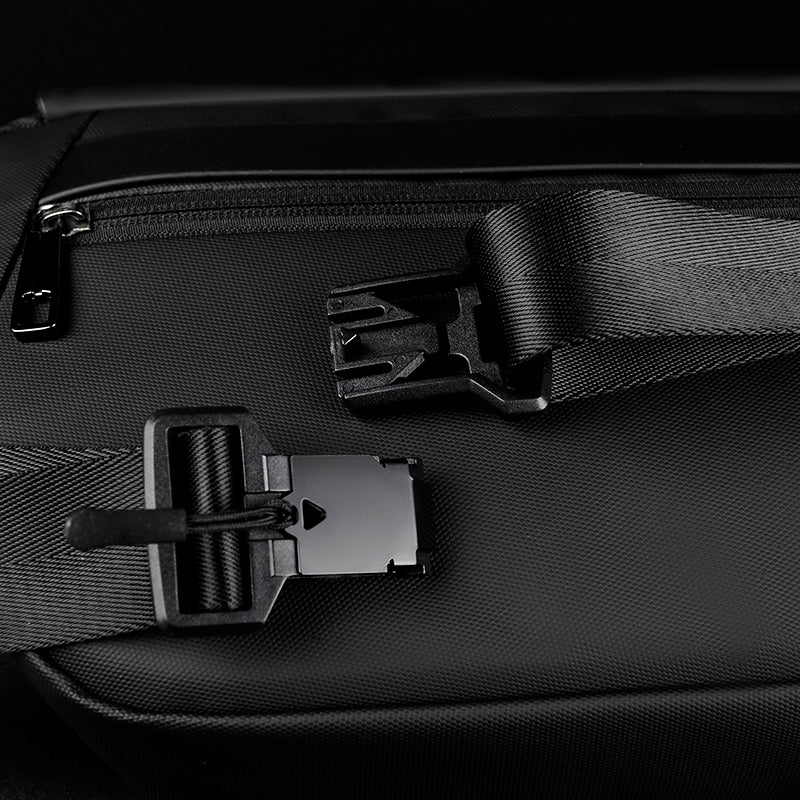 Tactical Cross-Body Shoulder Chest Bag For Men With Magnetic Buckle