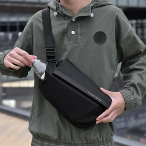 Tactical Cross-Body Shoulder Chest Bag For Men With Magnetic Buckle
