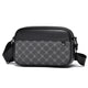 GagaFast men's classic monogram crossbody bag