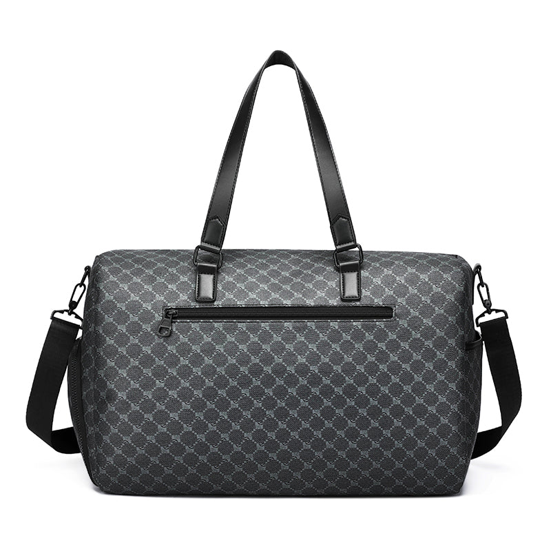 GagaFast Classic Monogram Travel Sports Duffel Bag with Shoe Compartment