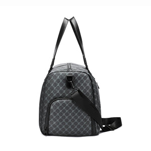 GagaFast Classic Monogram Travel Sports Duffel Bag with Shoe Compartment