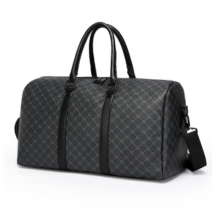 GagaFast Classic Monogram Travel Gym Sports Duffel Bag with Luggage Strap