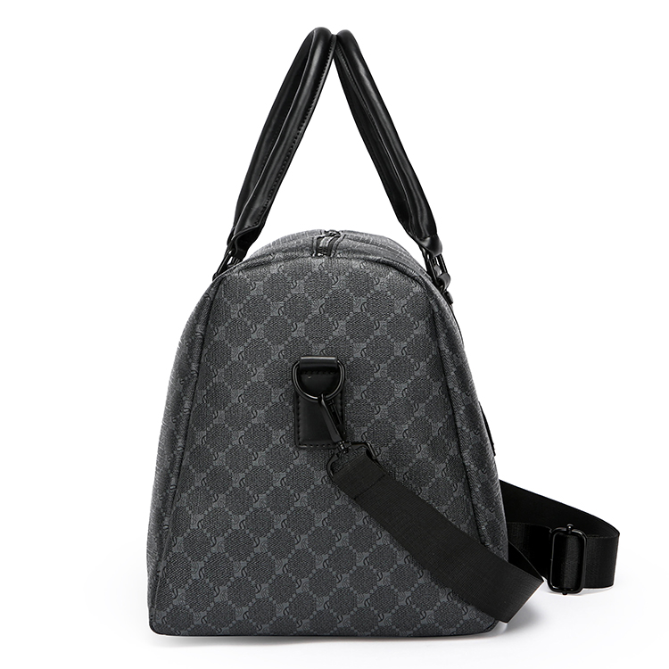 GagaFast Classic Monogram Travel Gym Sports Duffel Bag with Luggage Strap