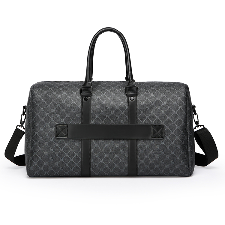 GagaFast Classic Monogram Travel Gym Sports Duffel Bag with Luggage Strap