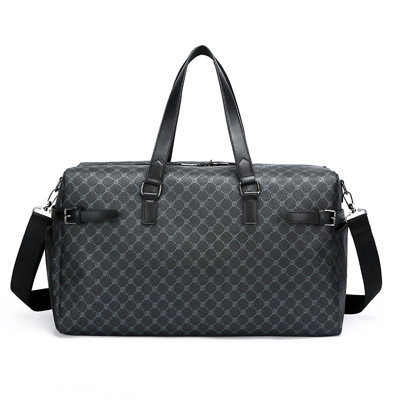 GagaFast Monogram Business Travel Gym Duffel Bag with Shoe Compartment