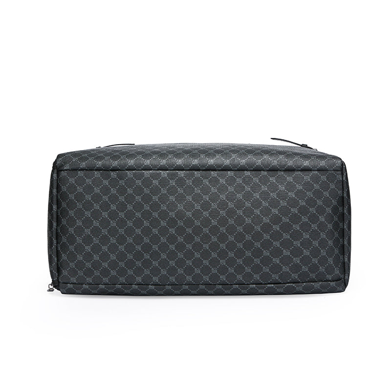 GagaFast Monogram Business Travel Gym Duffel Bag with Shoe Compartment