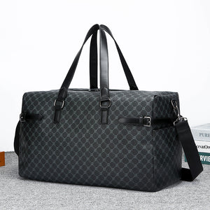 GagaFast Monogram Business Travel Gym Duffel Bag with Shoe Compartment