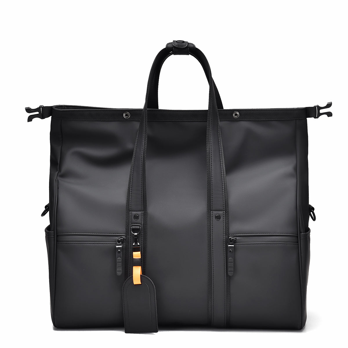 Expandable Travel Duffel Gym Bag with Wet-Dry Separation Luggage Strap