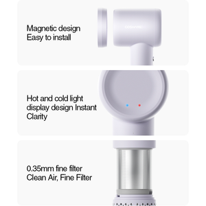 COSHARE SuperFlow SE High-Speed Hair Dryer Wall Magnetic Mount – Pink