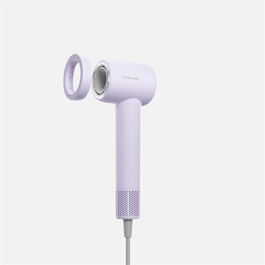 COSHARE SuperFlow SE High-Speed Hair Dryer Wall Magnetic Mount – Purple