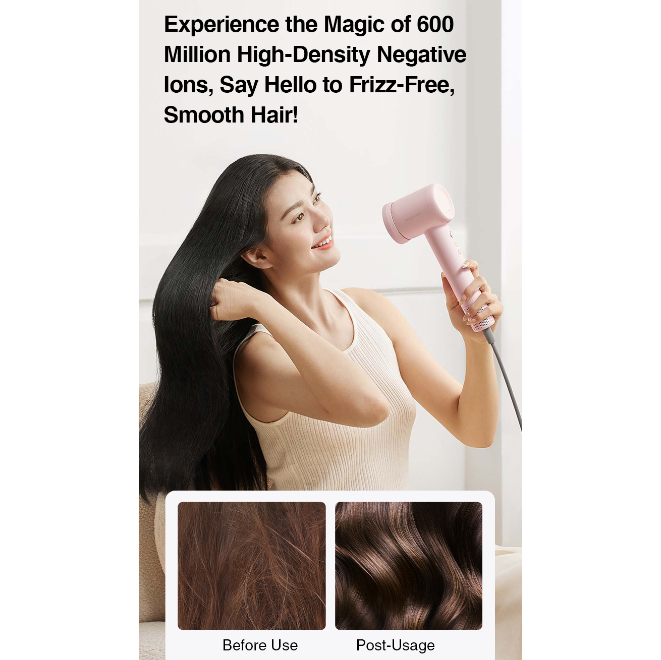 COSHARE SuperFlow SE High-Speed Hair Dryer Wall Magnetic Mount – Purple