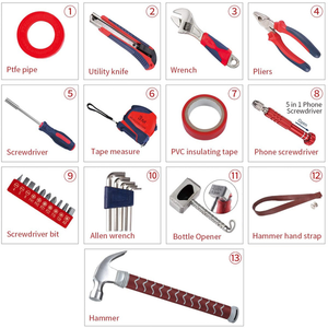 GagaFast Thor Mjolnir Hammer 27 Pieces Multi-functional Tool Set Gift Pack