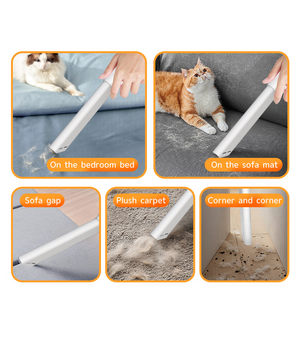 Kemei Multifuctional Pet Vaccum Cleaner One-Stop Grooming Kit 15 in 1