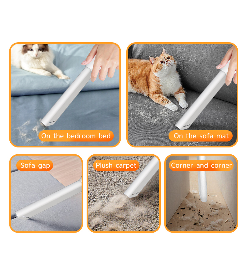 Kemei Multifuctional Pet Vaccum Cleaner One-Stop Grooming Kit 15 in 1
